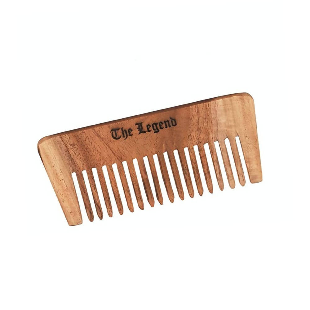 The Legend Organic Pure Neem Wood Comb Wide Teeth | Grab2Buy