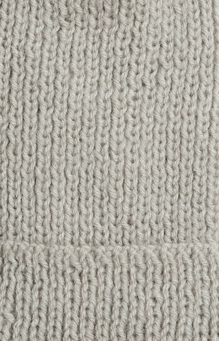 Chutput Kids Woollen Hand Knitted Pom Pom Detailed Cap - Grey | Grab2Buy