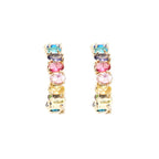 Multi Loops Gold Plated- Ruby Raang | Grab2Buy