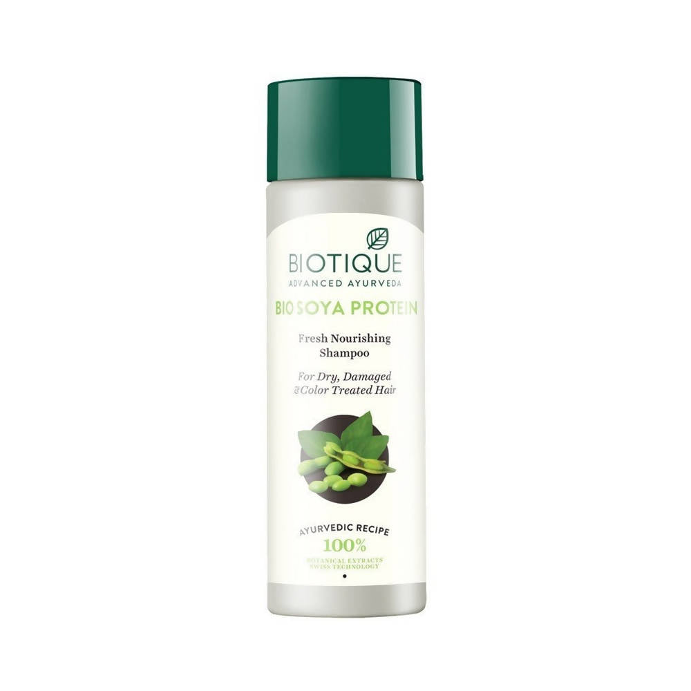Biotique Advanced Ayurveda Bio Soya Protein Fresh Nourishing Shampoo | Grab2Buy