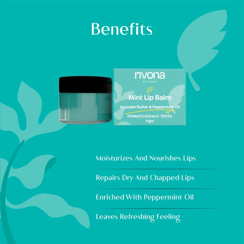 Rivona Naturals Mint Lip Balm | Grab2Buy