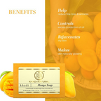 Khadi Natural Mango Handmade Soap