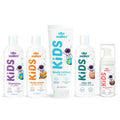 Tiny Mighty Kids Body Wash, Body Foam Wash, Body Lotion, Shampoo & Hair Oil Combo | Grab2Buy