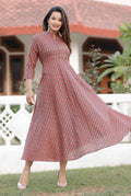 Vamika Cotton Grey Party Wear Kurti | Grab2Buy