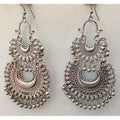 MS Fashion India Fancy Silver Party Wear Tassel Beautiful Drops Earrings | Grab2Buy