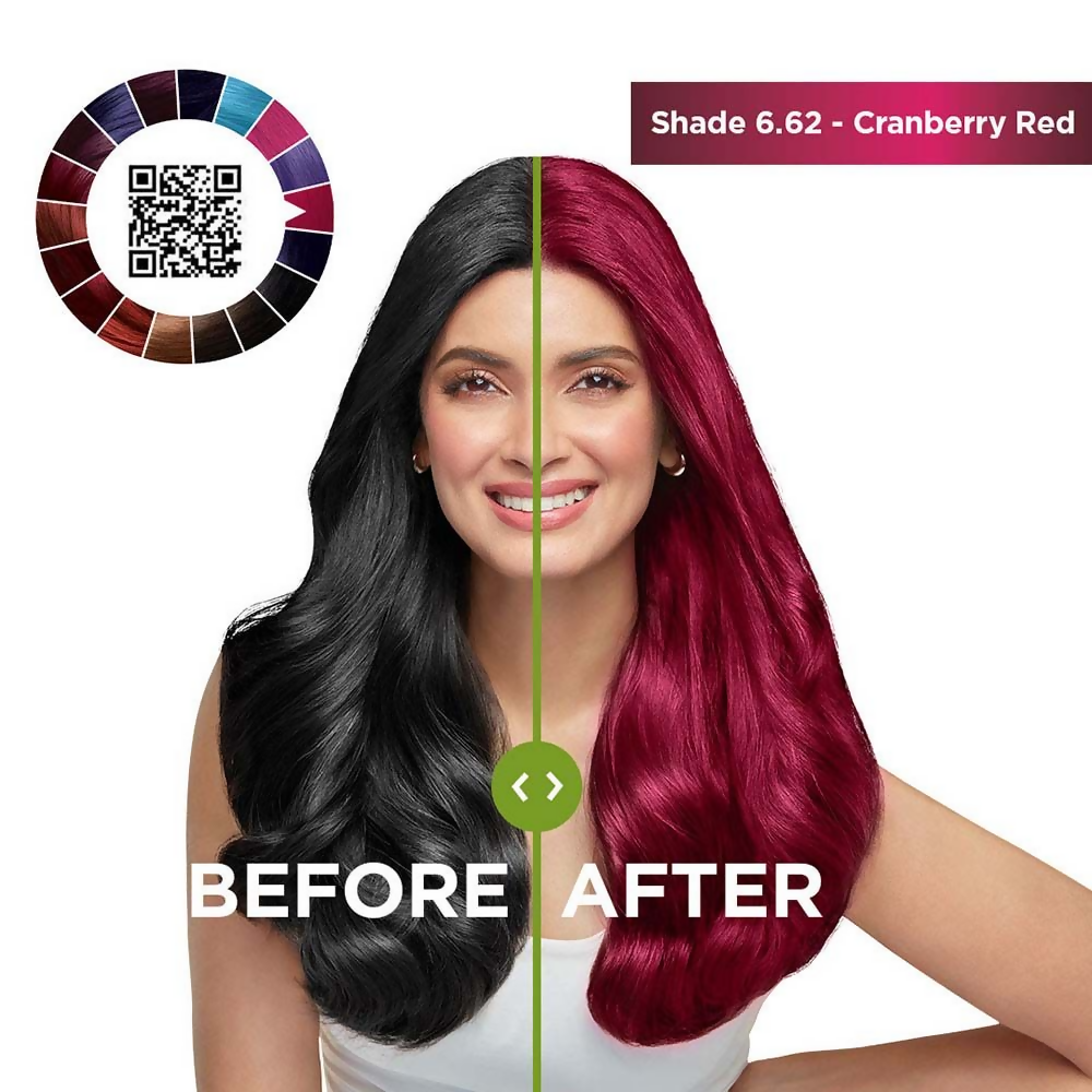 Garnier Color Naturals Hair Color - 6.62 Cranberry Red | Grab2Buy