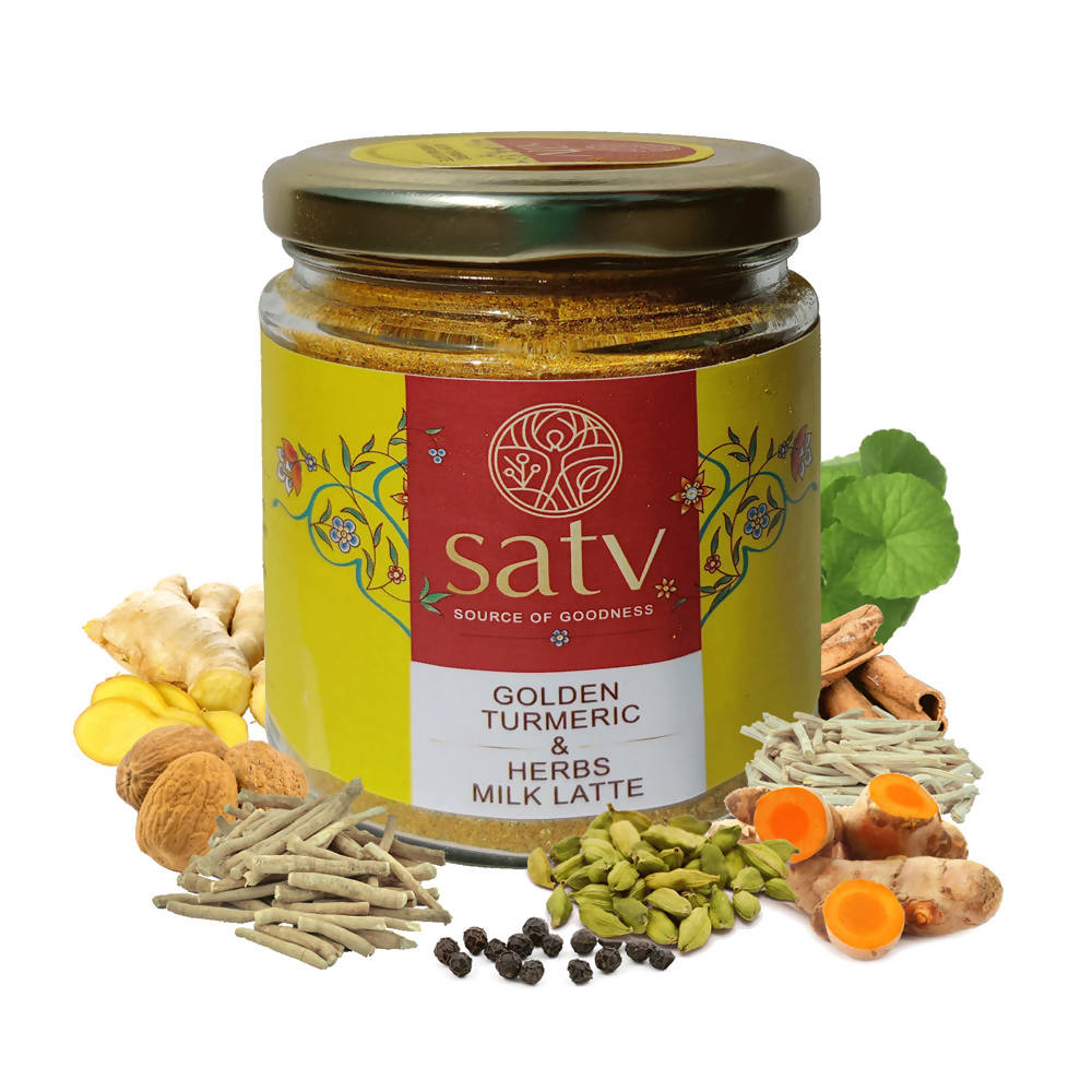 Satv Golden Turmeric & Herbs Milk Latte | Grab2Buy