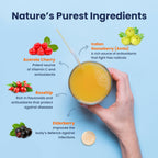 Wellbeing Nutrition Organic Vitamin C + Zinc Effervescent Tablets | Grab2Buy
