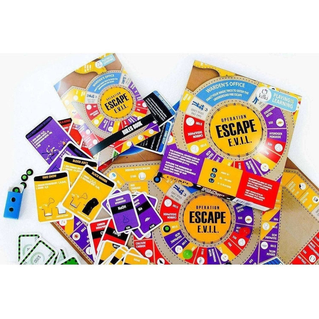 Wood Operation Escape Evil Fun Board Game Based on Chemistry and Magic for Kids | Grab2Buy