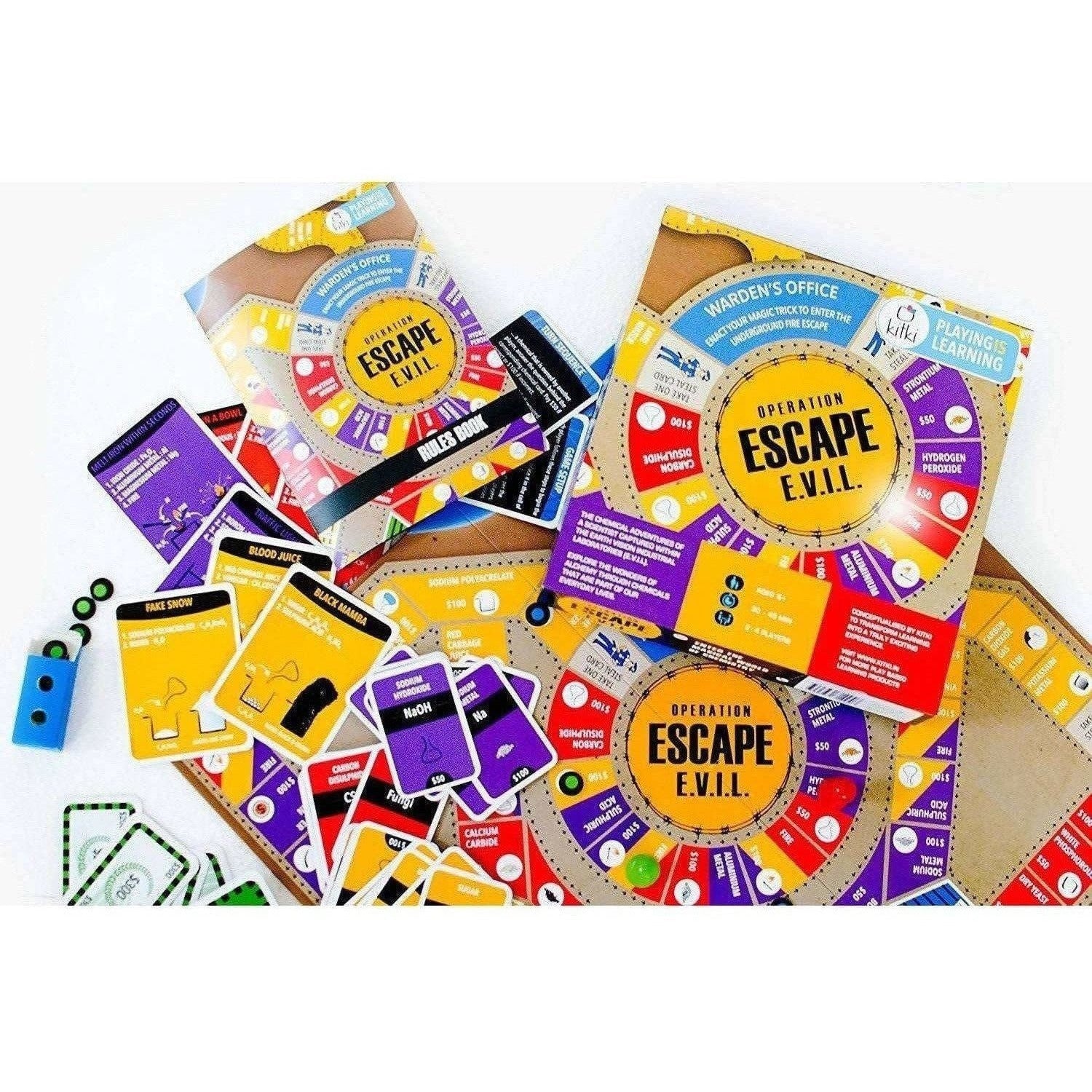 Wood Operation Escape Evil Fun Board Game Based on Chemistry and Magic for Kids | Grab2Buy