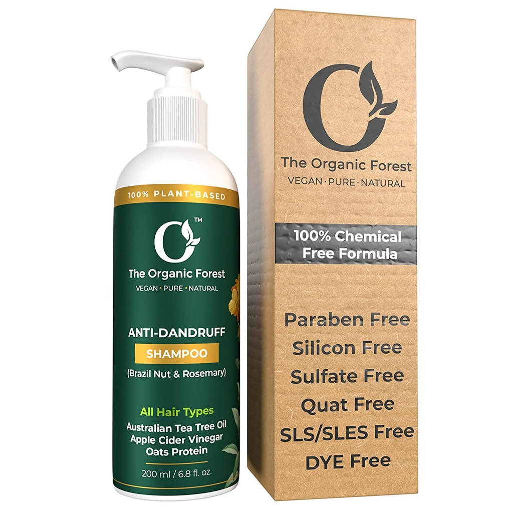 The Organic Forest Anti-Dandruff Shampoo | Grab2Buy