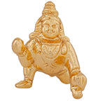 Estele Gold-Polished Divine Lord Krishna Idol for Home/Car Decor | Grab2Buy