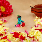 Estele Gold-Polished Divine Lord Krishna Idol for Home/Car Decor | Grab2Buy