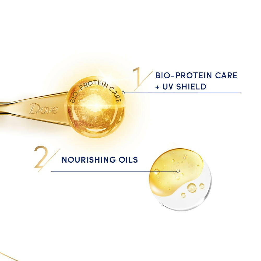 Dove Radiant Shine + UV Protect Hair Serum | Grab2Buy