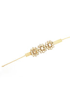 Mominos Fashion Joharkamal Gold-Polished Brass Finish Stone Choker For Women & Girls (Golden) | Grab2Buy