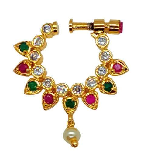 Multicolor AD Latest Nose Ring | Grab2Buy