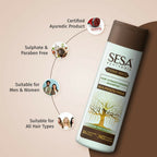 Sesa Strong Roots Sulphate Free Hair Strengthening Shampoo