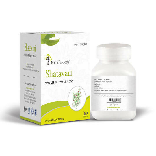 Four Seasons Shatavari Womens Wellness Tablets | Grab2Buy