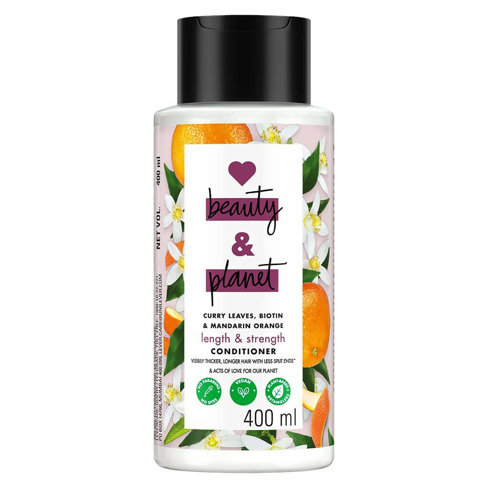 Love Beauty And Planet Curry Leaves, Biotin & Mandarin Paraben Free Conditioner | Grab2Buy