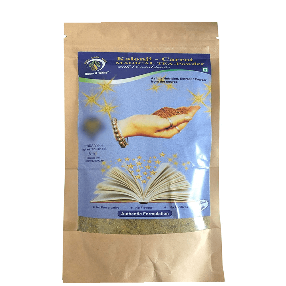 Kalonji-Carrot Magical Tea-Powder - 242 gms | Grab2Buy