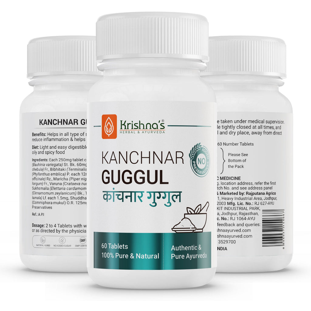 Krishna'S Herbal & Ayurveda Kanchnar Guggul | Grab2Buy