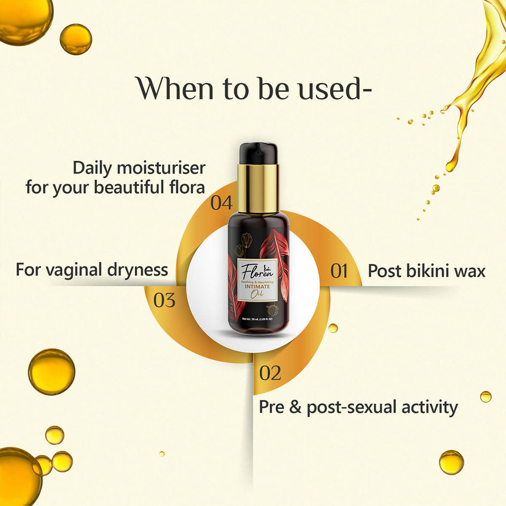 Floren Soothing & Nourishing Intimate Oil for Women | Grab2Buy