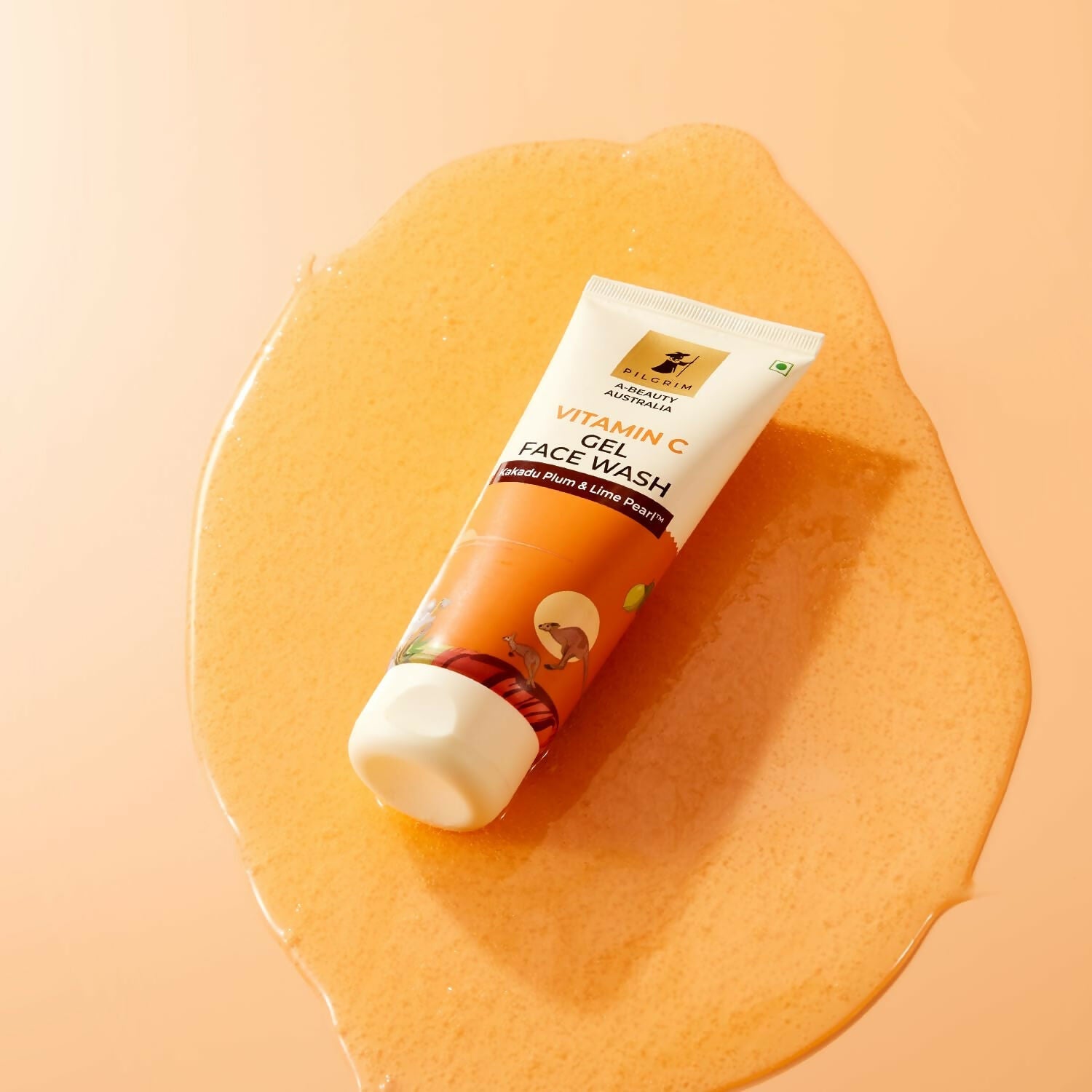 Pilgrim Australian Vitamin C Gel Face Wash For Glowing Skin With Kakadu Plum & Lime Pearl | Grab2Buy
