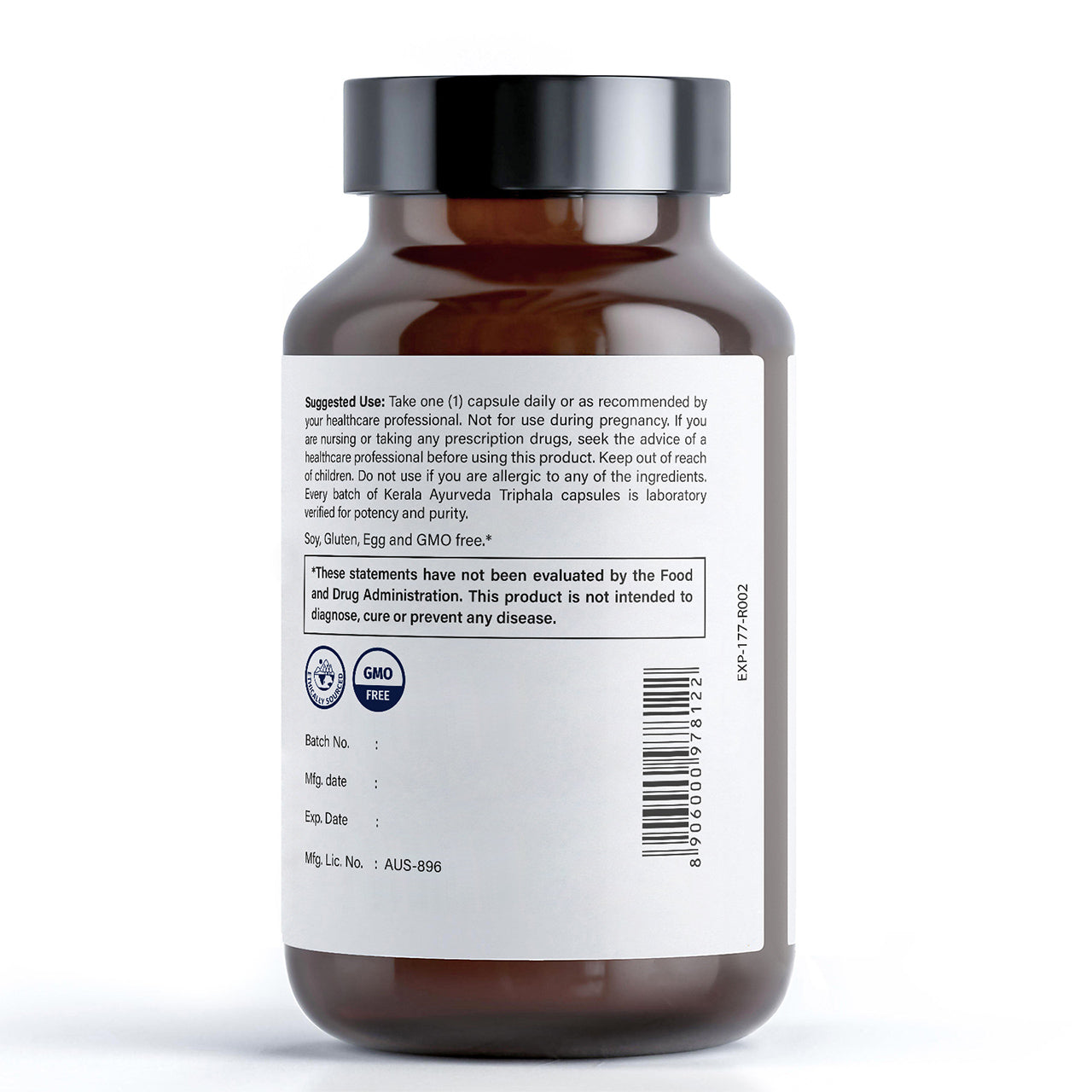 Kerala Ayurveda USA Triphala Veg Capsules | Grab2Buy