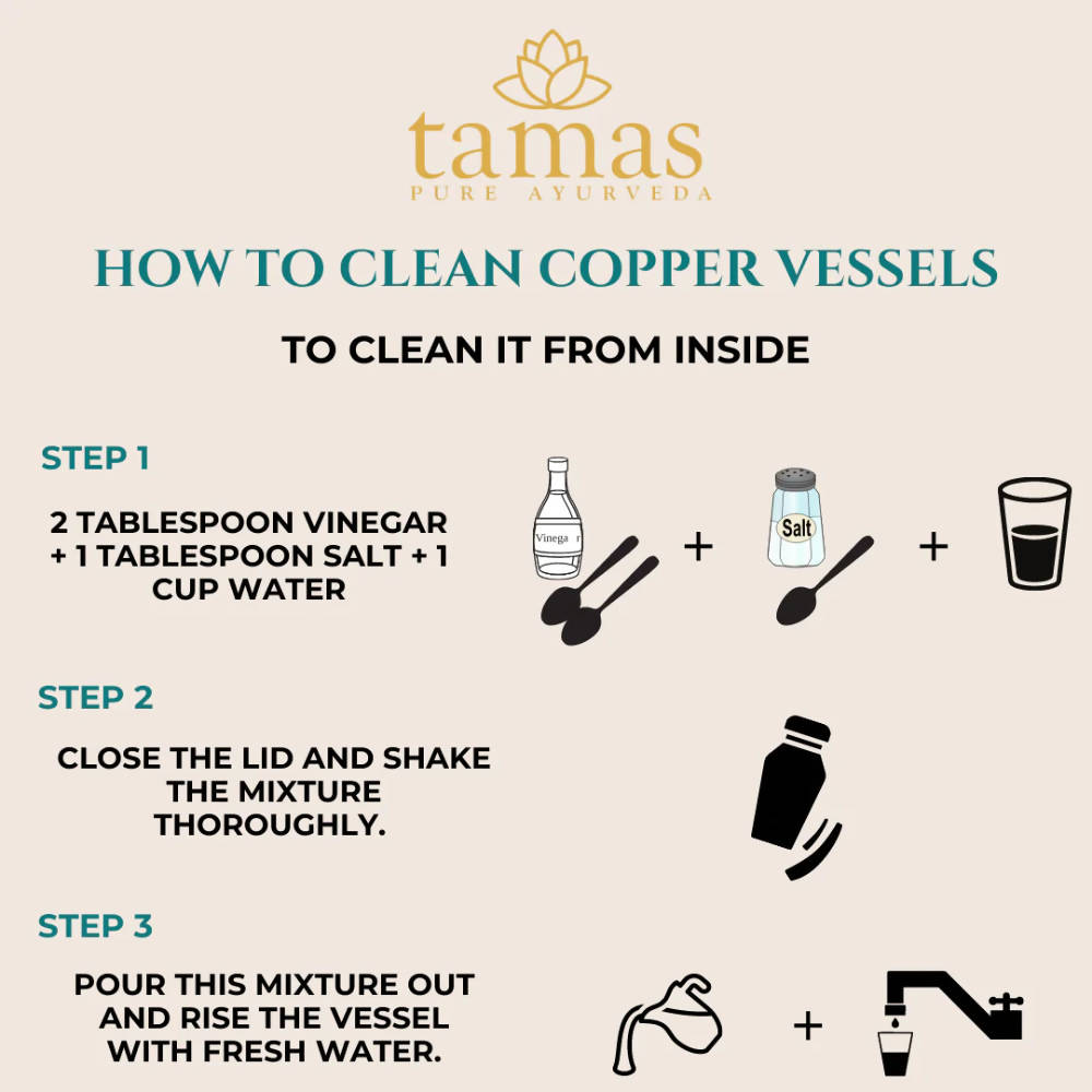 Tamas King Water Bottle Divine Copper | Grab2Buy