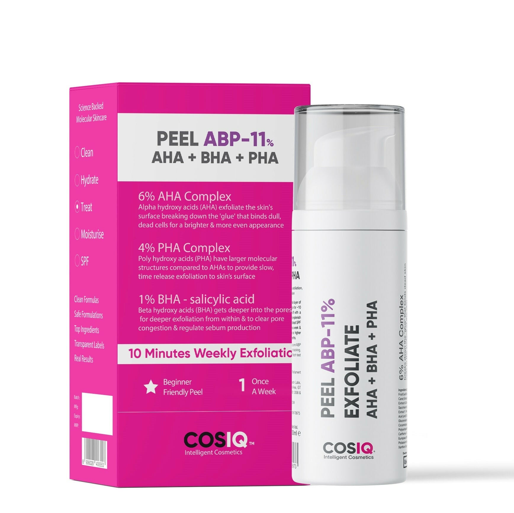 Cos-IQ ABP 11% Beginner Friendly Exfoliating Peel | Grab2Buy