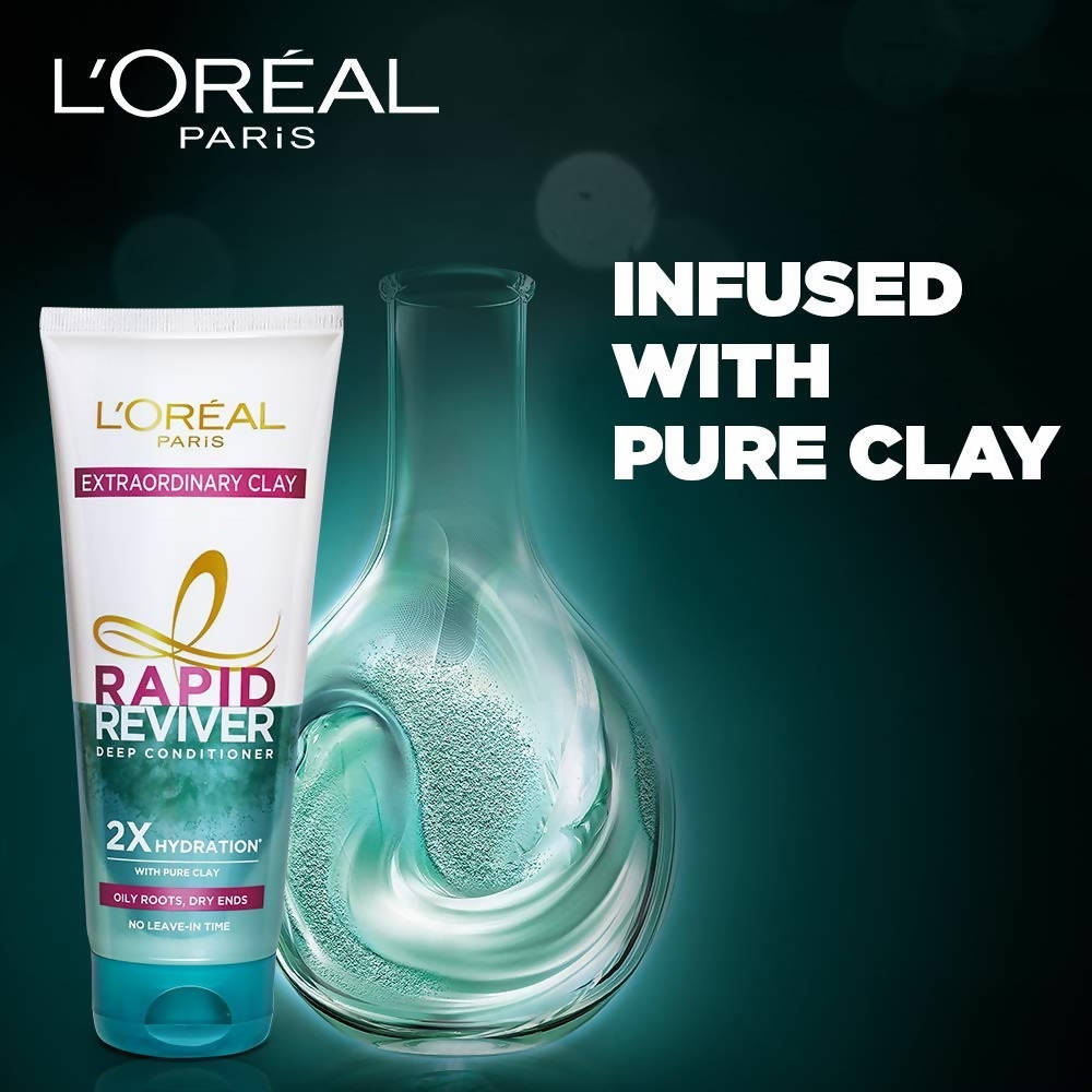 L'Oreal Paris Extraordinary Clay Rapid Reviver Deep Conditioner | Grab2Buy