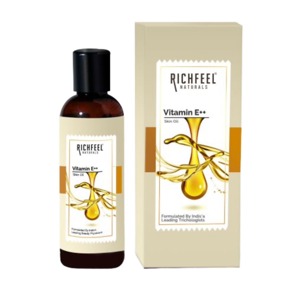 Richfeel Vitamin E Oil Almond, Wheatgerm Walnut & Carrot Blend | Grab2Buy