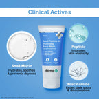 The Derma Co Snail Peptide 96 Hydrating Face Wash