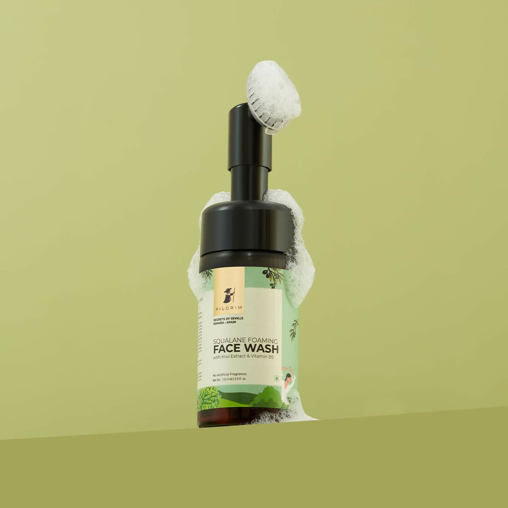 Pilgrim Spanish Foaming Face Wash With Kiwi Extracts & Aloe For Skin Hydration | Grab2Buy