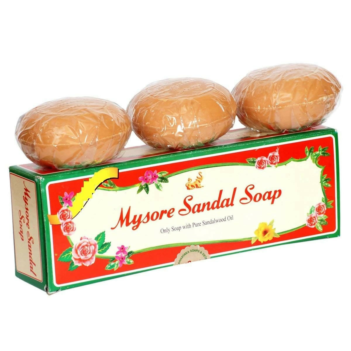 Mysore Sandal Soap with Pure Sandalwood Oil | Grab2Buy