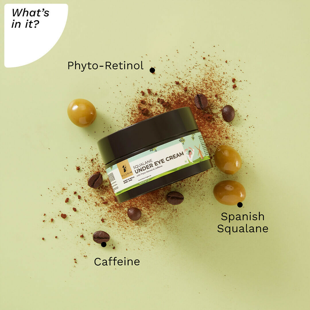 Pilgrim Under Eye Cream Rejuvenation Surge With Plant Alternative Retinol & Caffeine | Grab2Buy