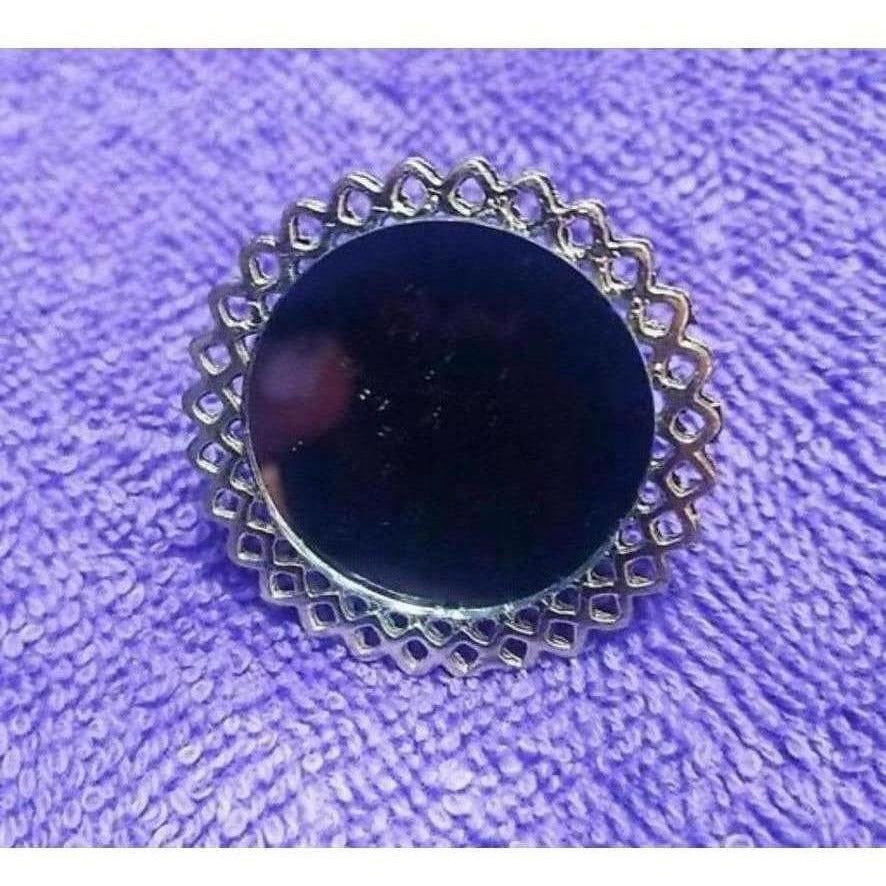 MS Fashion India Women Artificial Jewellery Black Stone Ring | Grab2Buy
