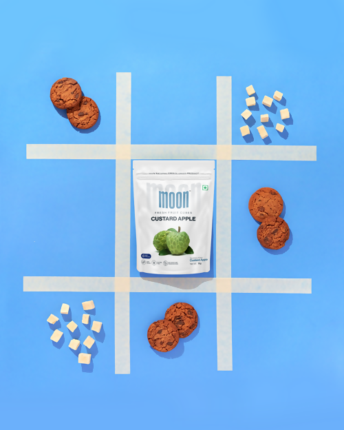 Moon Freeze Dried Custard Apple Cubes | Grab2Buy