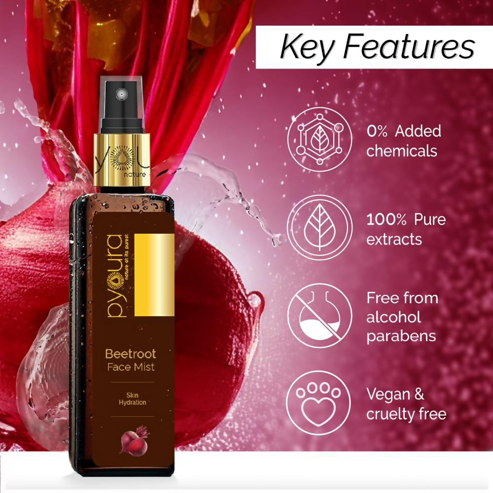 Pyoura Skin Brightening Beetroot Face Toner Mist | Grab2Buy