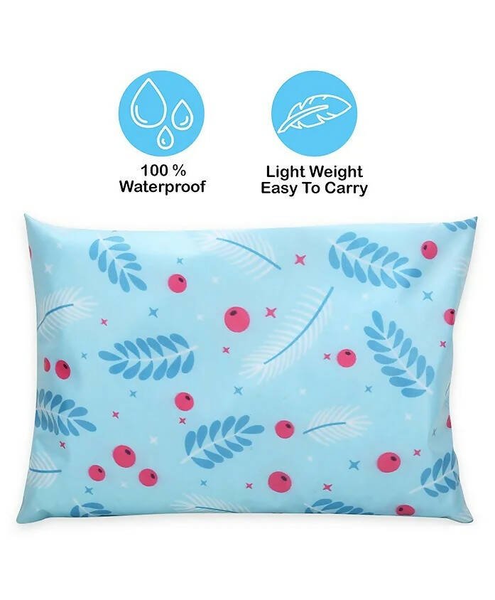 AHC New Born Baby Waterproof Bathing Pillow with Bean Filling for Bathing Chair/Tub/Sheet- Printed | Grab2Buy