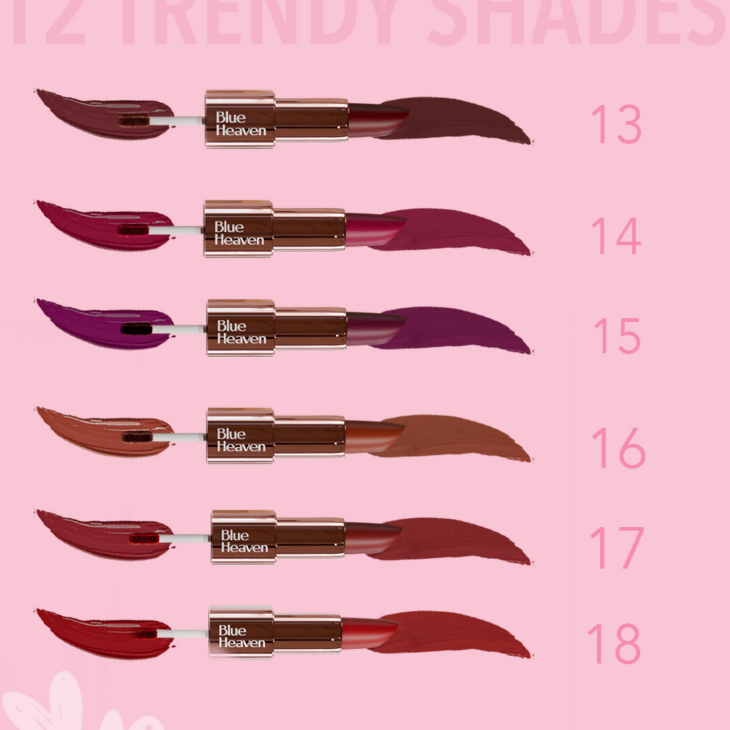 Blue Heaven Love Duo 2 In 1 Dual Sided Lipstick - 03 | Grab2Buy