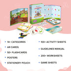 ClassMonitor Playgroup Home Learning Kit with Free Mobile App for 1 - 2.5 Years with 300+ Worksheet For kids of 2 Years | Grab2Buy