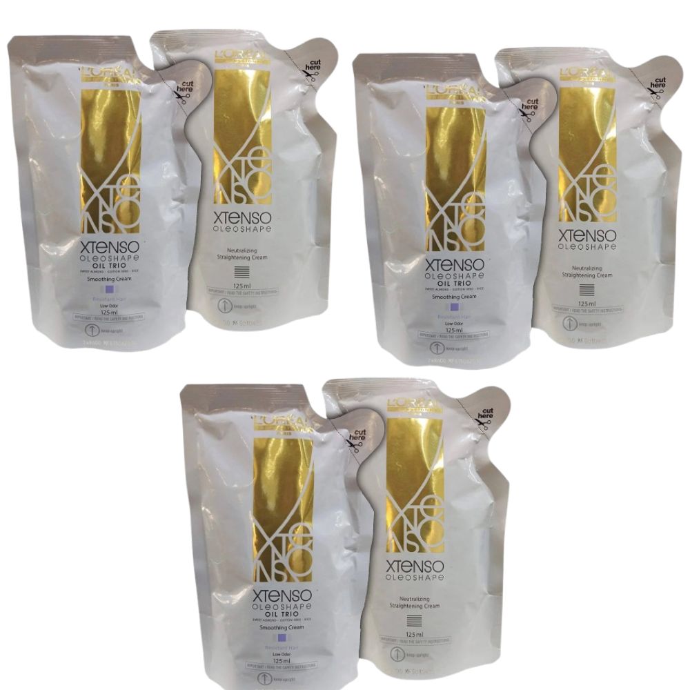 L'Oreal Paris X-Tenso Oleoshape Smoothing and Neutralizing Straightening Hair Cream | Grab2Buy