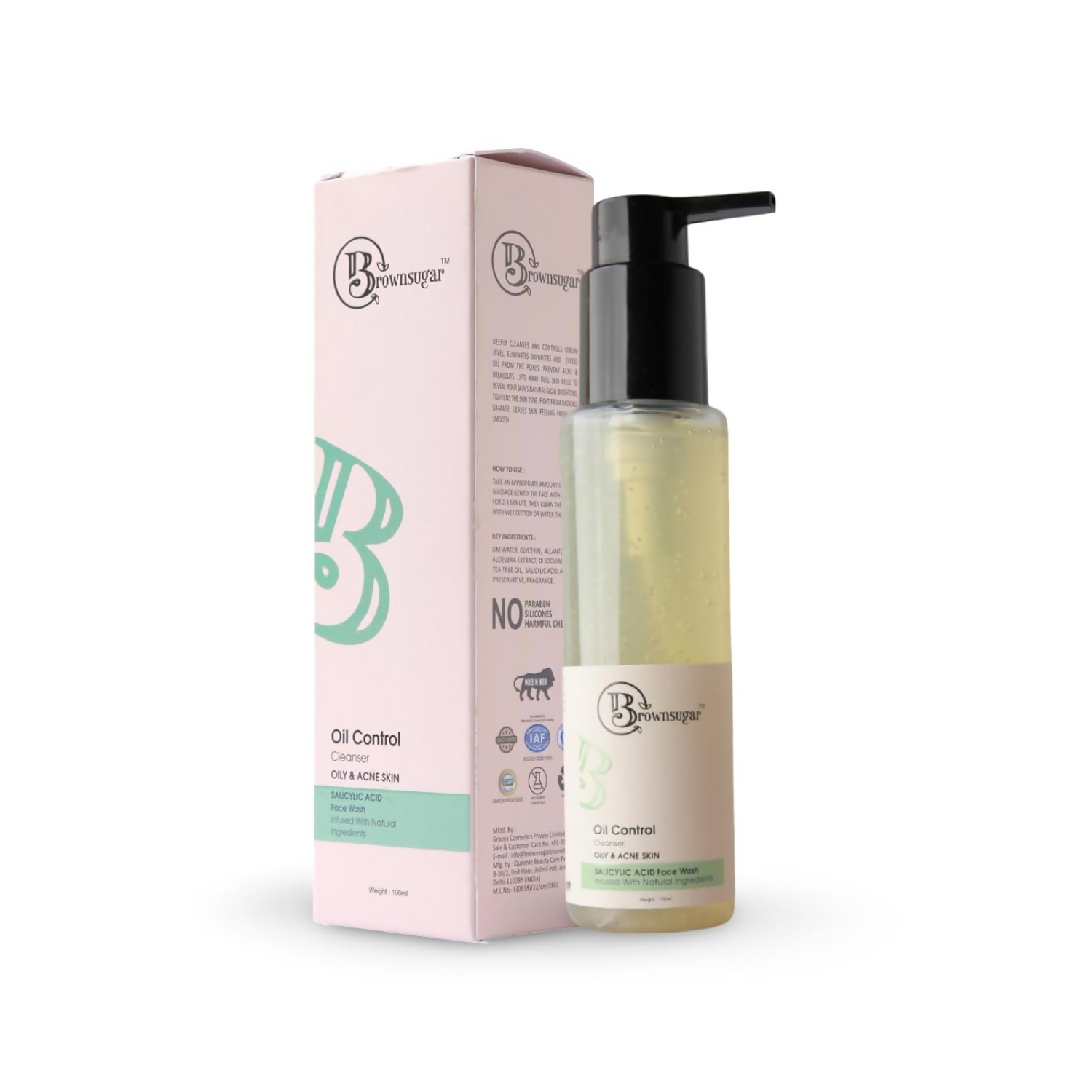 Brownsugar Oil Control Face Wash | Grab2Buy
