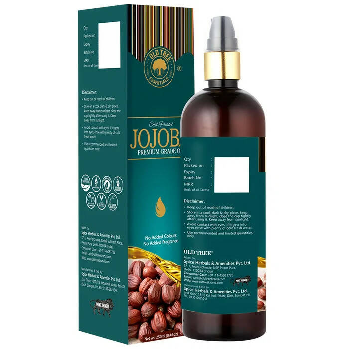 Old Tree Cold Pressed Jojoba Premium Grade Hair Oil | Grab2Buy