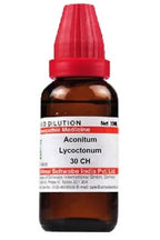 Dr. Willmar Schwabe India Aconitum Lycoctonum Dilution