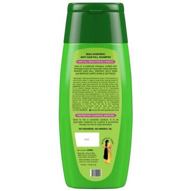Sesa Ayurvedic Anti-Hair Fall Onion Shampoo | Grab2Buy