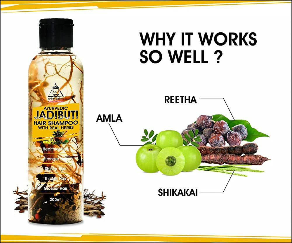 Urbangabru Ayurvedic Jadibuti Hair Shampoo | Grab2Buy
