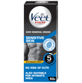 Veet Hair Removal Cream for Men - Sensitive Skin | Grab2Buy