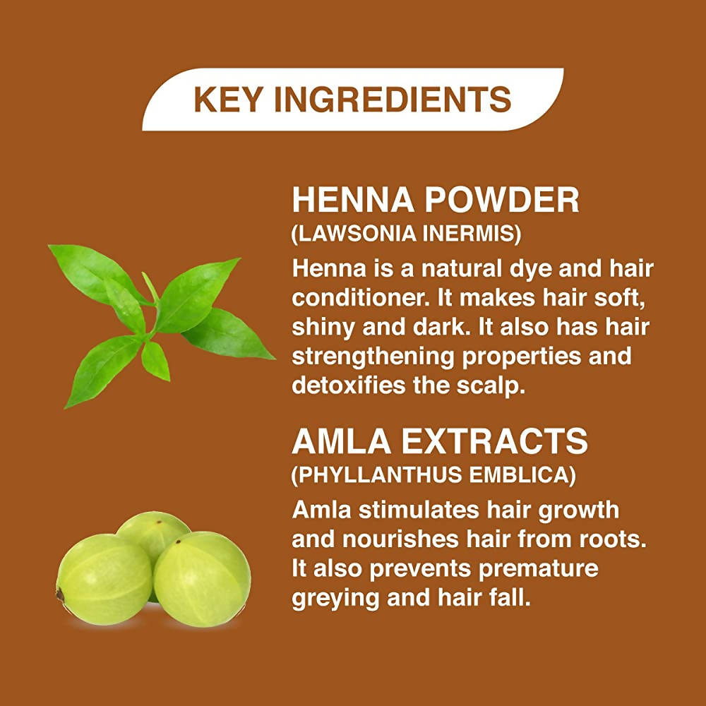 Khadi Veda Brown Herbal Mehndi For Healthy Scalp & Hair | Grab2Buy